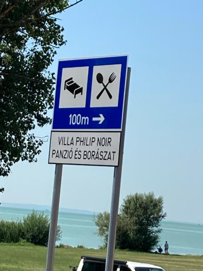 Villa Philip Noir Révfülöp Dış mekan fotoğraf